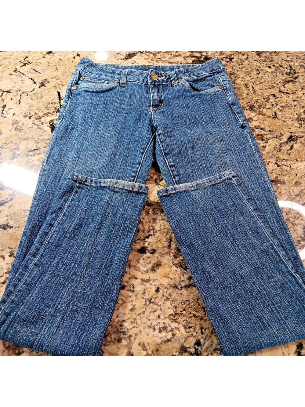 Size 3 X 31 Hurley Low Rise Stretch Womens Light Blue Jeans 2008